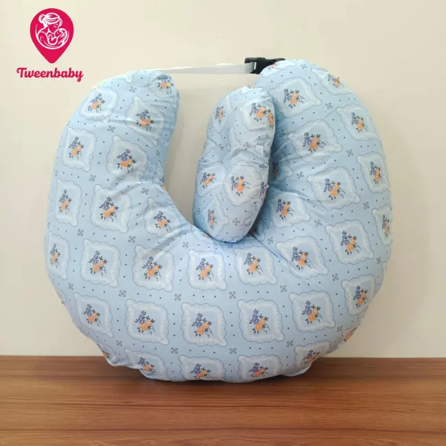 Premium Nursing & Breastfeeding Pillow with Adjustable Belt